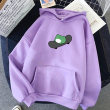 Load image into Gallery viewer, &quot;Skateboard Frog&quot; Hoodie - ZapClan
