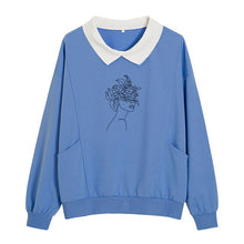 Load image into Gallery viewer, &quot;Simplicity&quot; Collared Sweatshirt - ZapClan
